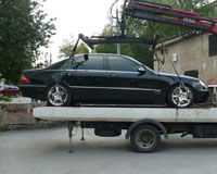 В Челябинске арестовали «шестисотый» Mercedes